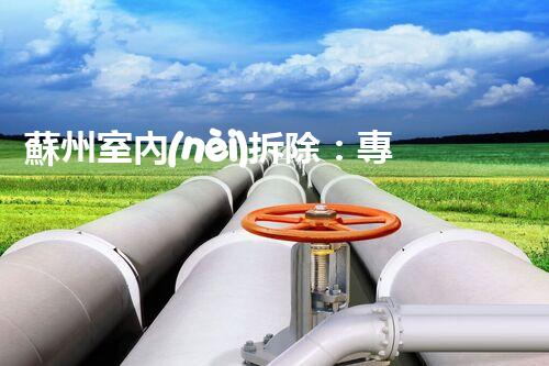 蘇州室內(nèi)拆除：專業(yè)高效，安全環(huán)保一站式服務(wù)